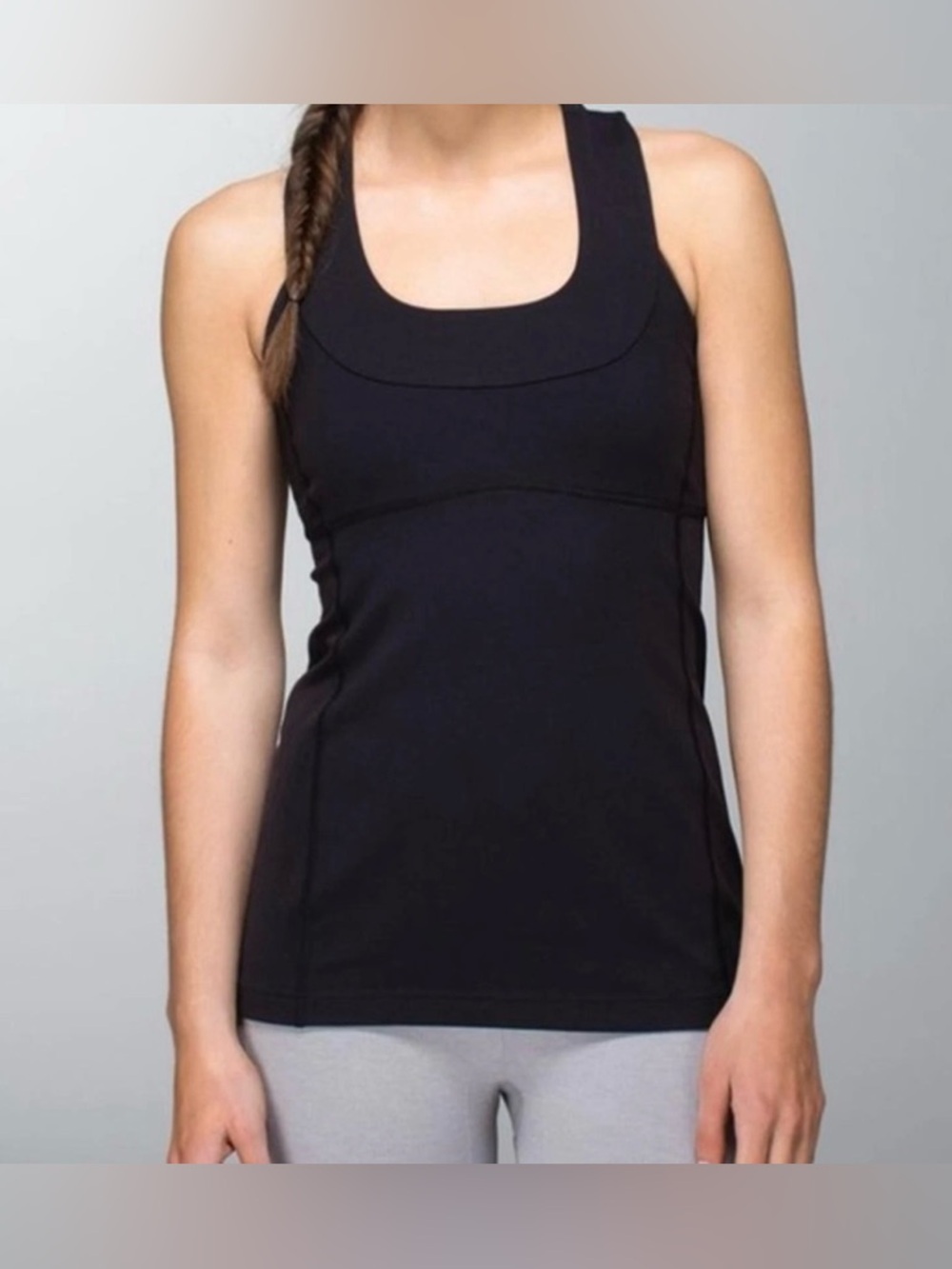 Lululemon Scoop Neck Racer Back Athletic Top